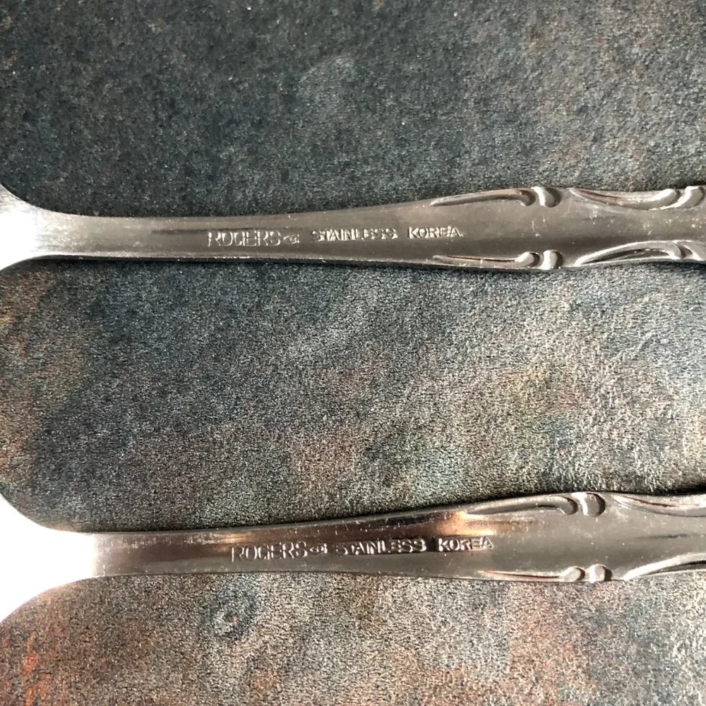 2 for $10 🎁 Vintage Rogers Auberge Stainless 2 Tablespoons